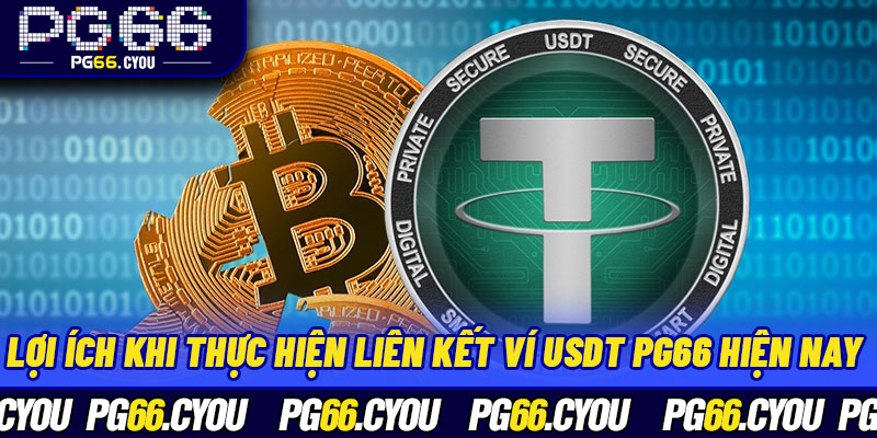Lợi ích khi thực hiện liên kết ví USDT PG66 hiện nay