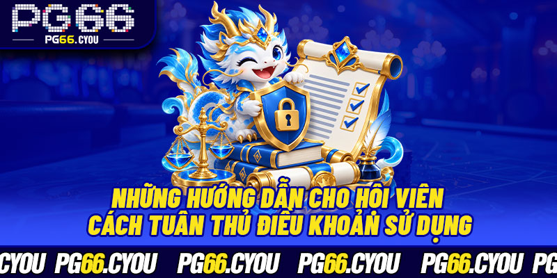 Những hướng dẫn cho hội viên cách tuân thủ điều khoản sử dụng